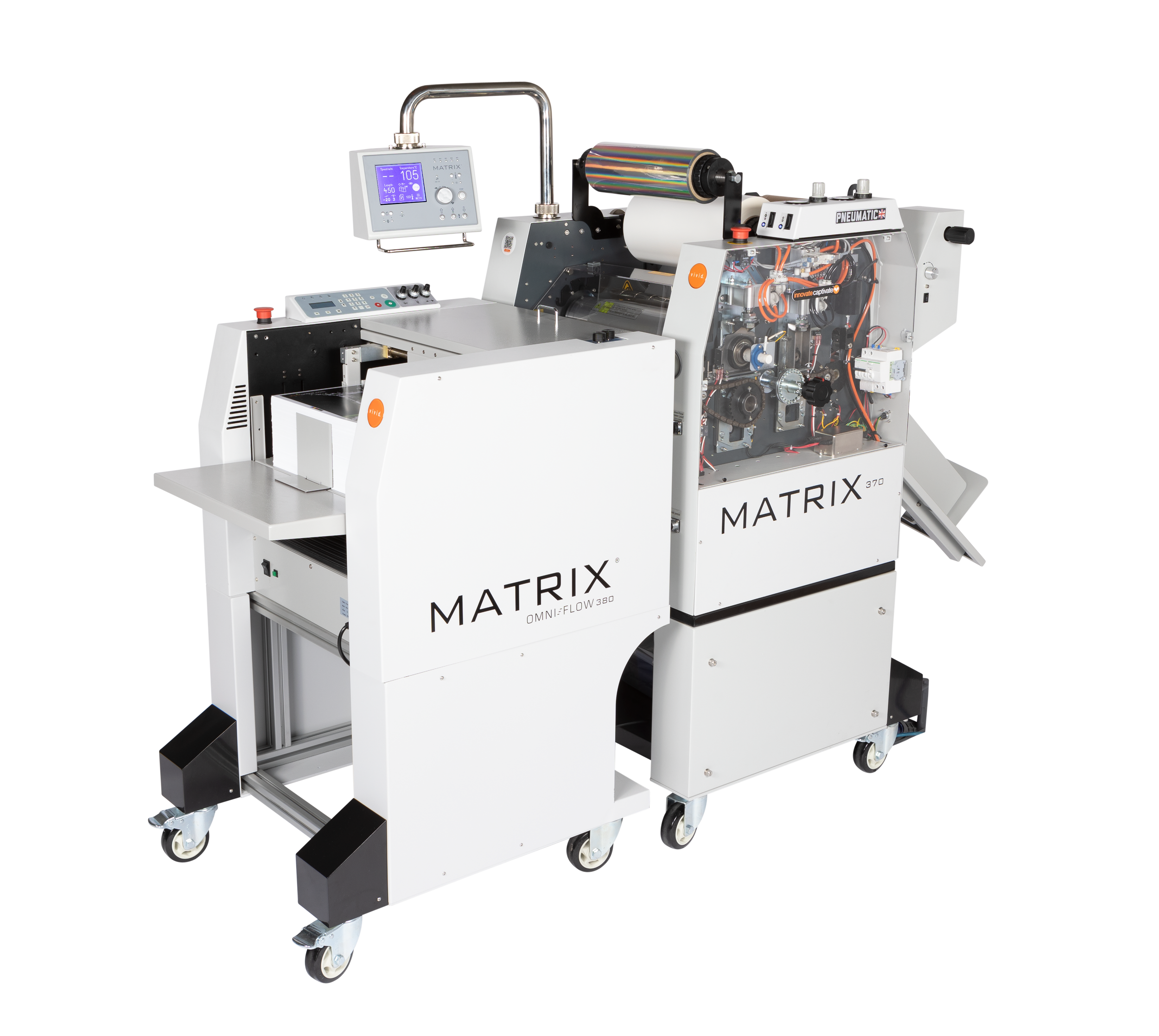 Vivid Matrix digital foiling and laminating system